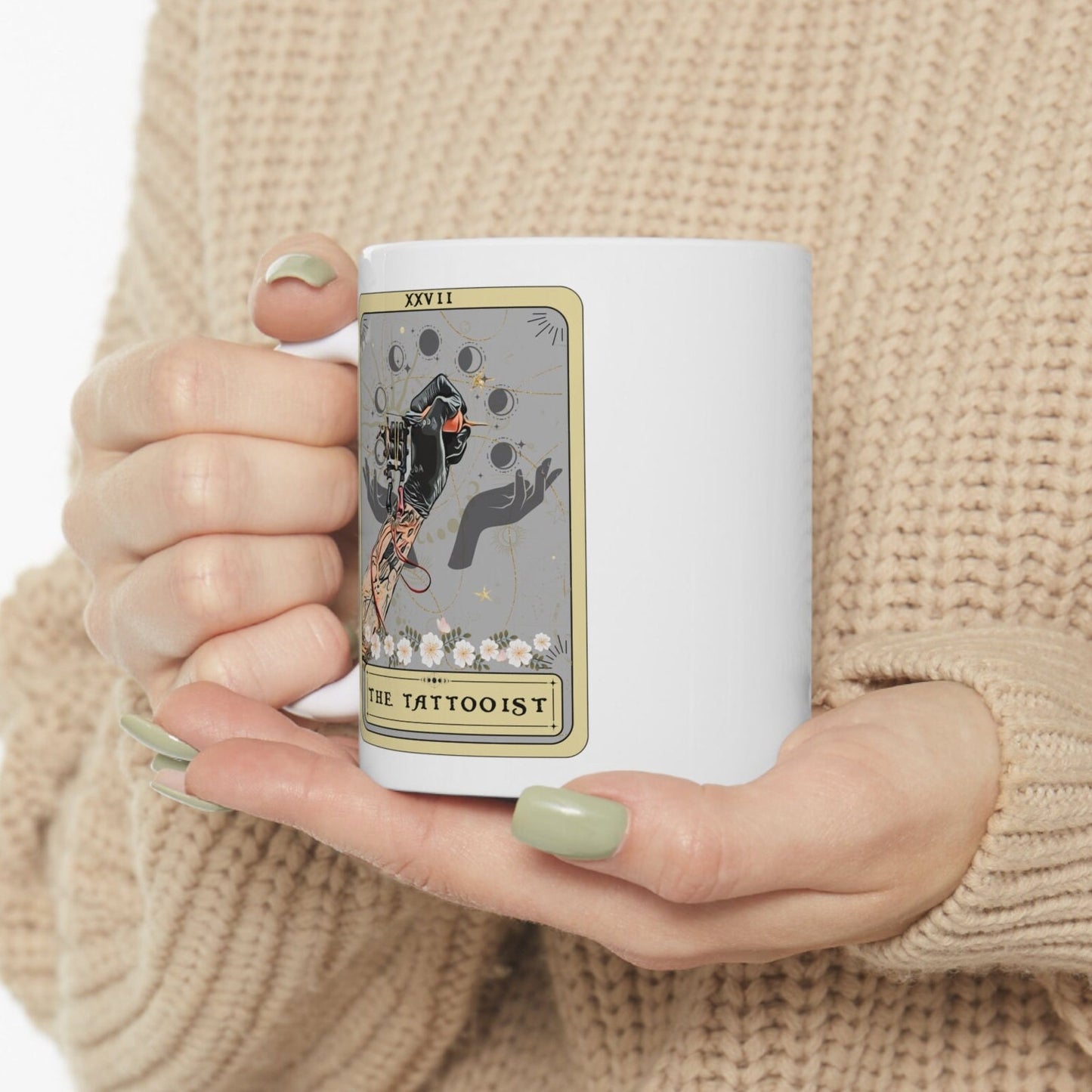 The Tattoo Artist Tarot Card Mug, Tattooist