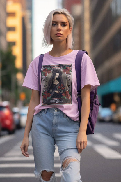 Witch Bride Tarot Card Shirt