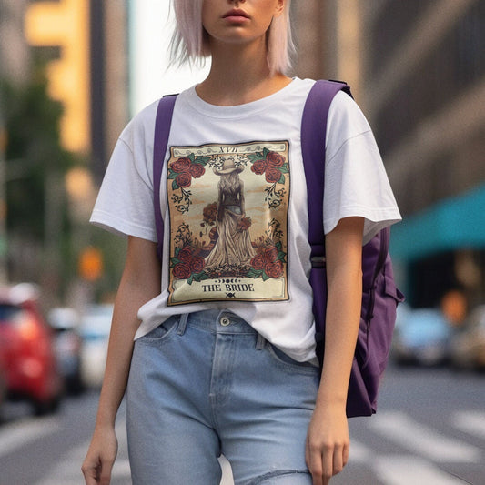 Cowgirl Bride Tarot Card Shirt