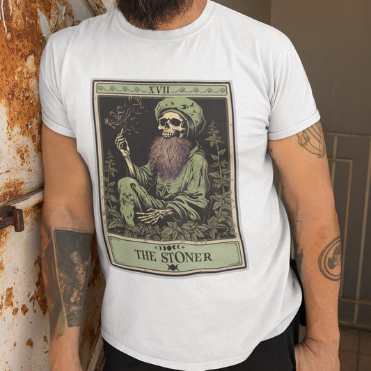 The Stoner Tarot Card Shirt, Cannabis Weed