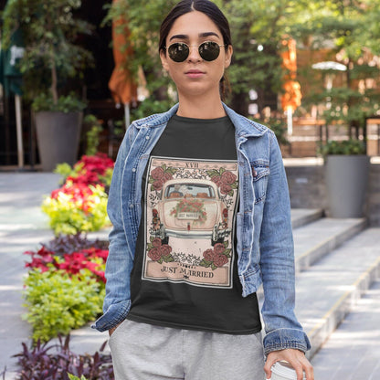 Just Married Tarot Card Shirt