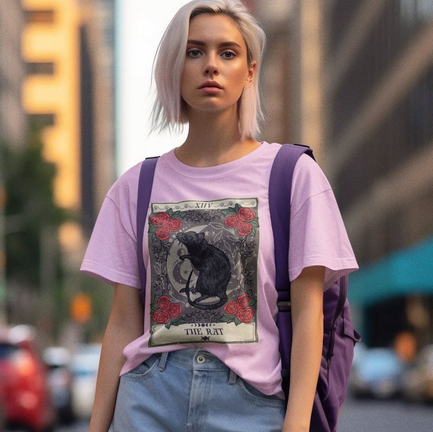 Rat Tarot Card T-Shirt