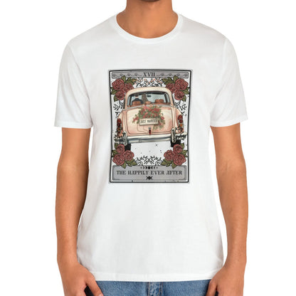 Just Married Tarot Card Shirt
