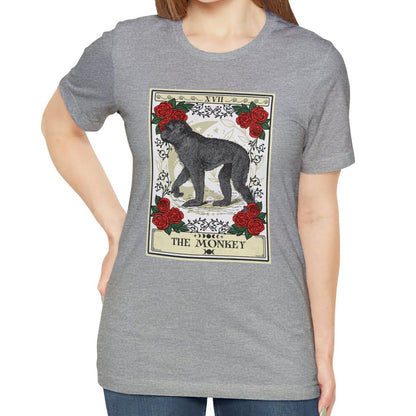 The Monkey Tarot Card Shirt, Animal Lover