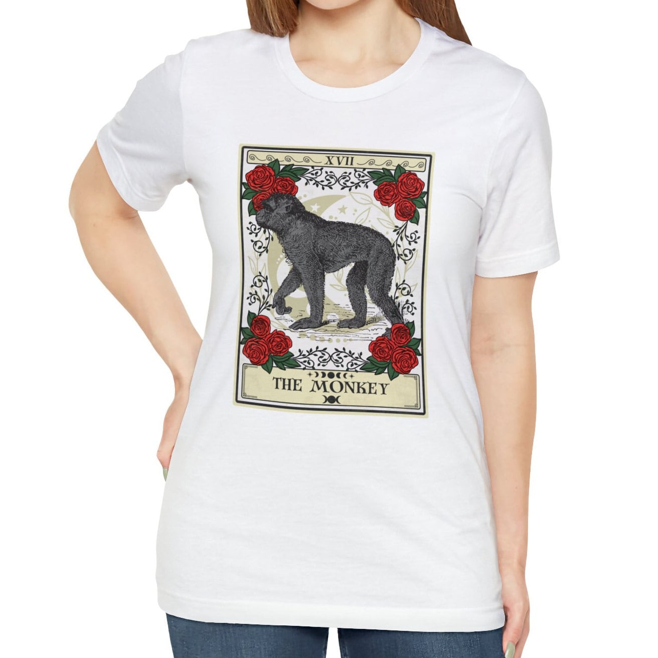 The Monkey Tarot Card Shirt, Animal Lover