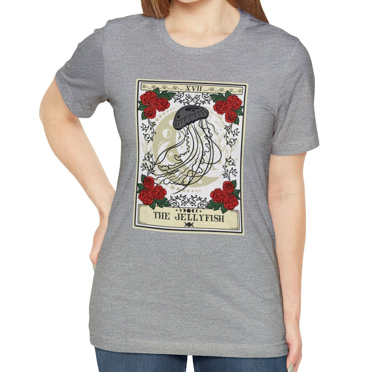 The Jellyfish Tarot Card  Shirt, Sea Animal