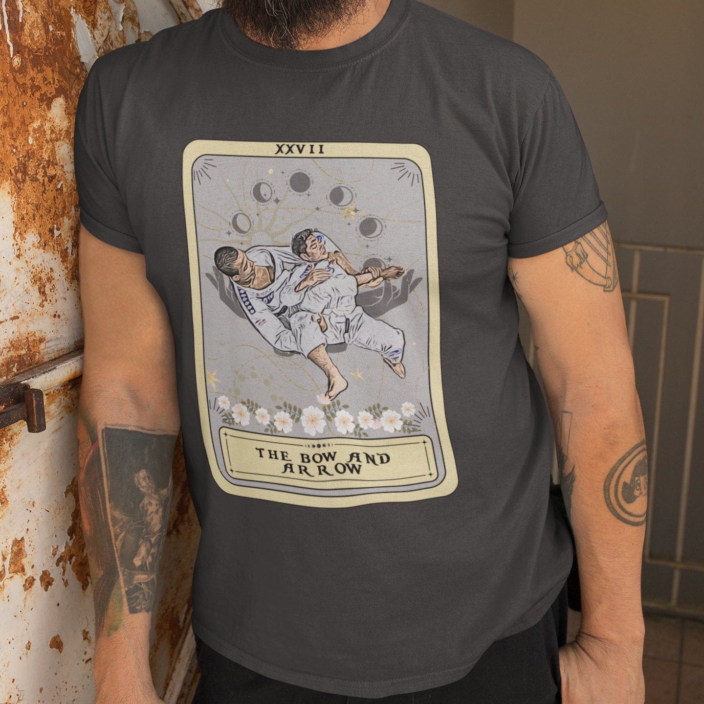 The Choke Jiu Jitsu Tarot Card Shirt