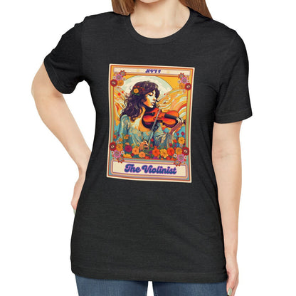 The Violinist Tarot Card Shirt, Violin Player