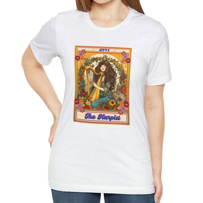 The Harpist Tarot Card Shirt, Harp Player
