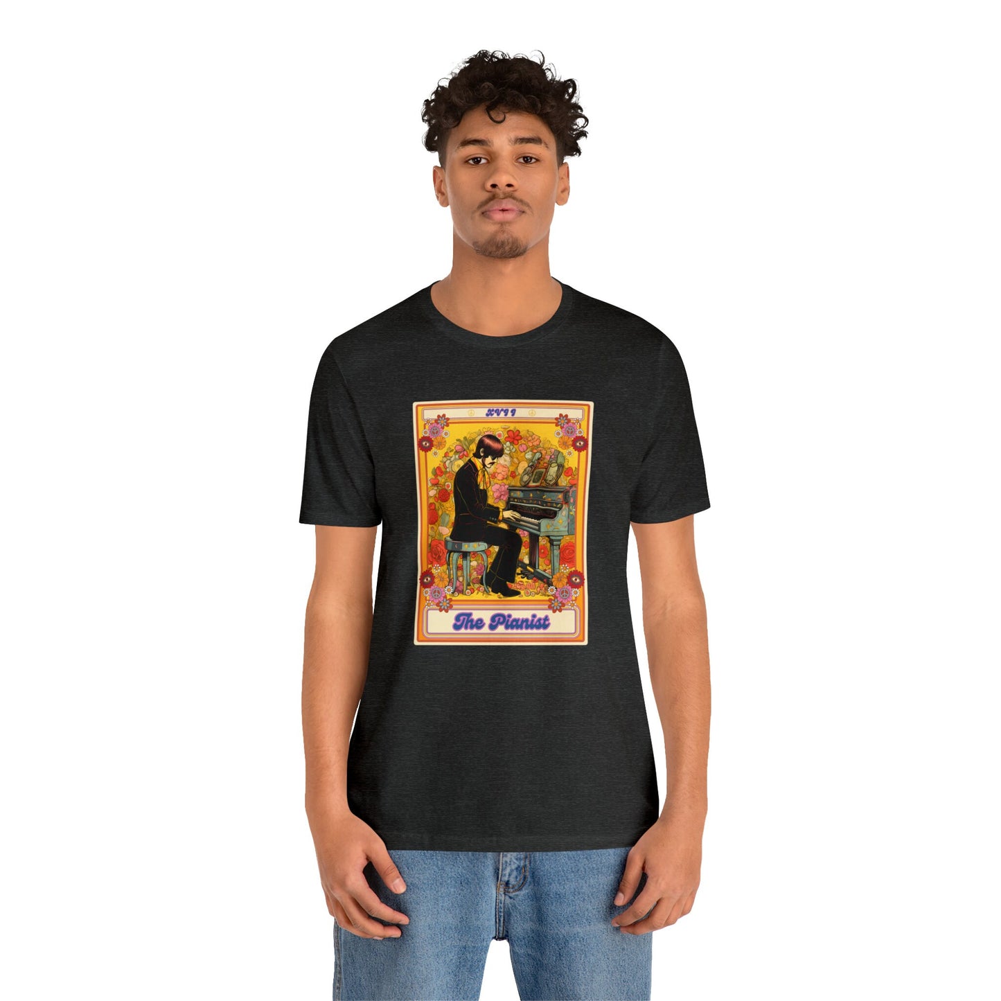 The Pianist Tarot Card Shirt, Piano Player