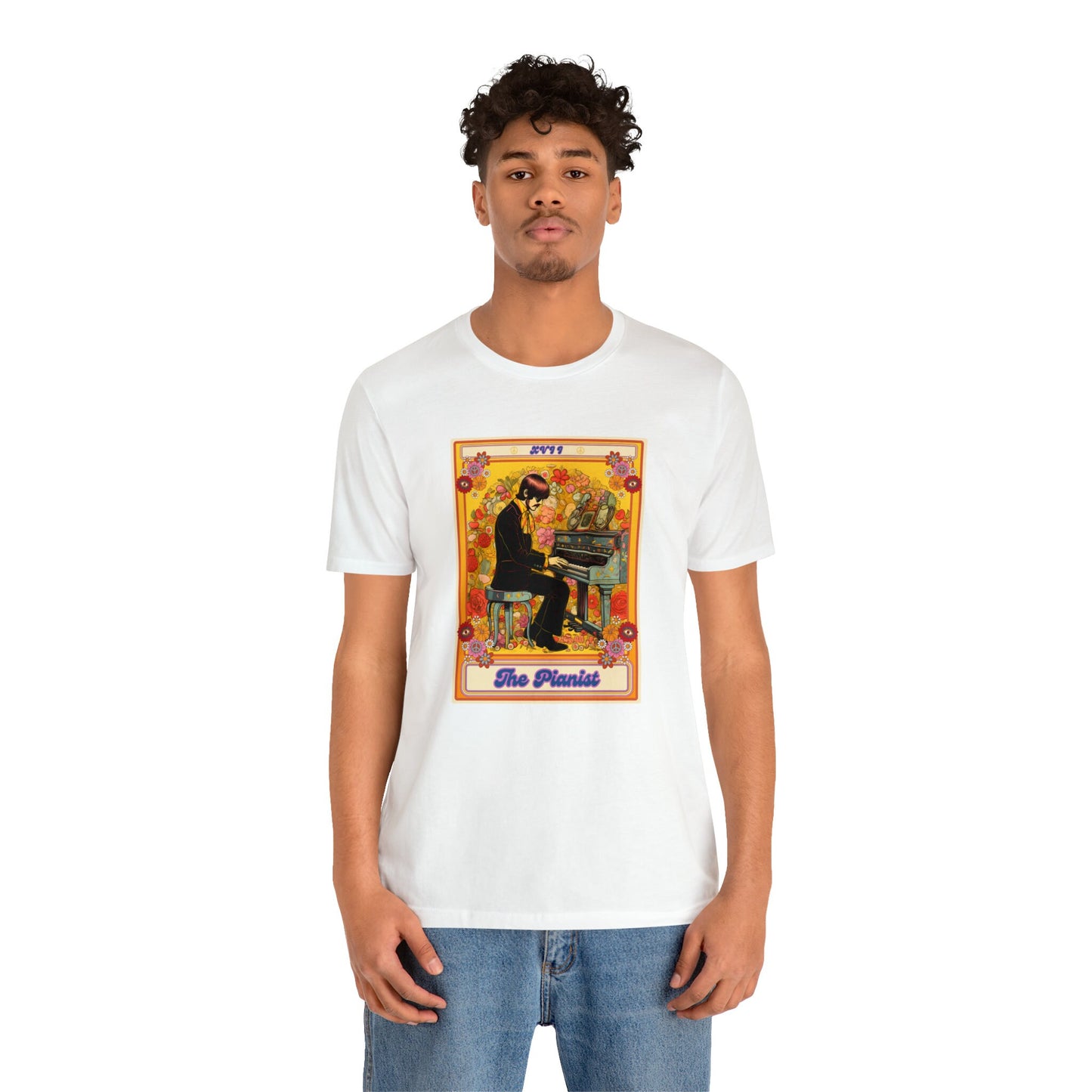 The Pianist Tarot Card Shirt, Piano Player