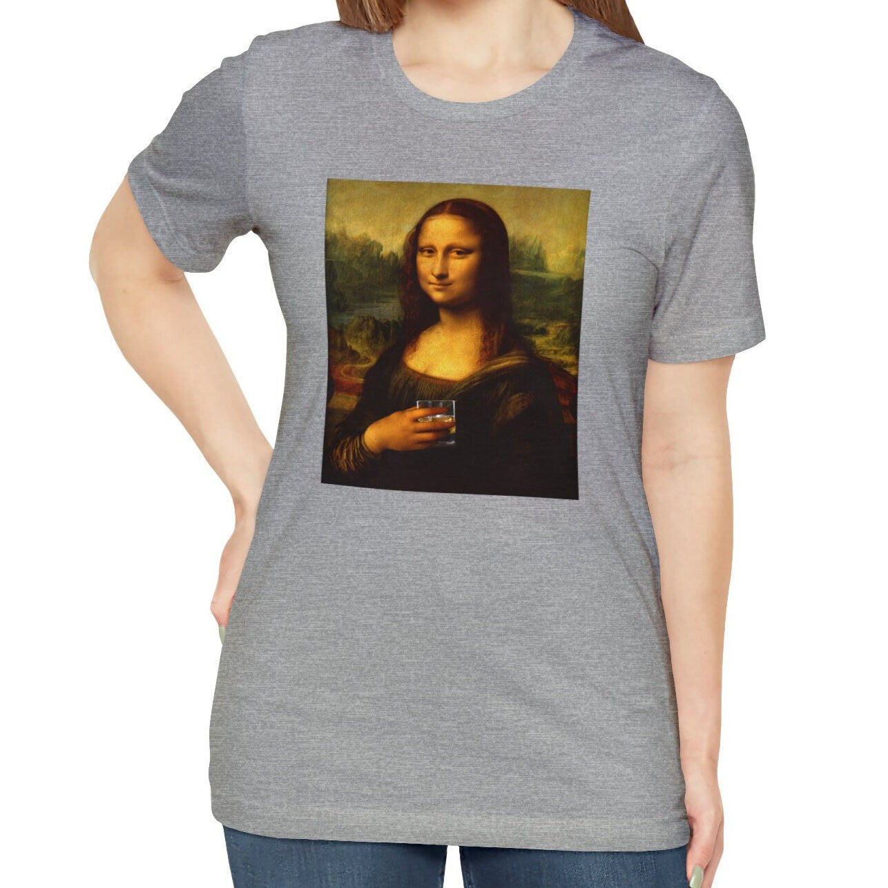 Mona Lisa Whiskey Shirt