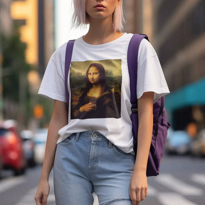 Mona Lisa Whiskey Shirt