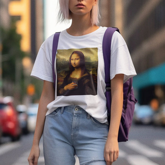 Mona Lisa Whiskey Shirt