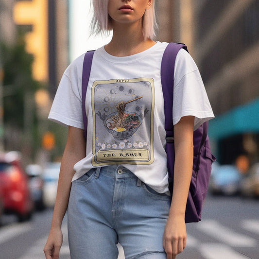 Ramen Tarot Card Shirt, Japanesse Food