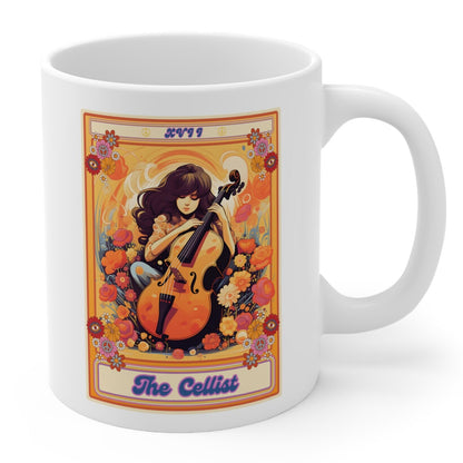 The Cellist Tarot Card Mug