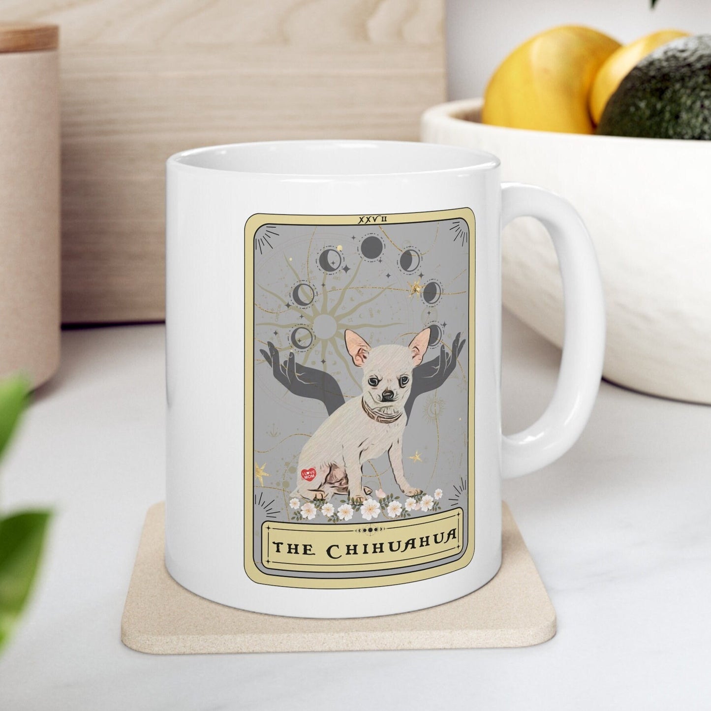 Chihuahua Tarot Card Mug