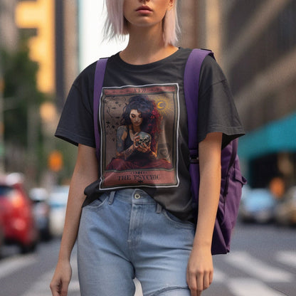 The Psychic Tarot Card Shirt, Fortune Teller Crystal Ball