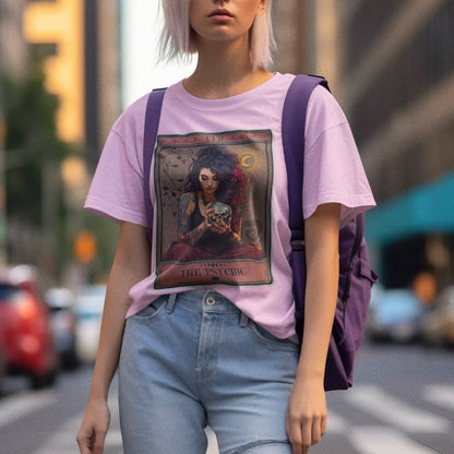 The Psychic Tarot Card Shirt, Fortune Teller Crystal Ball