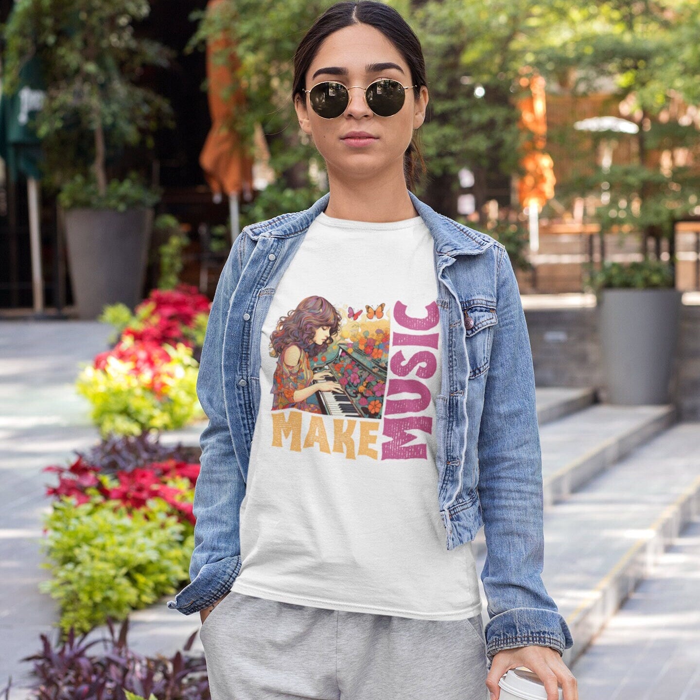 Piano Player Make Music Shirt