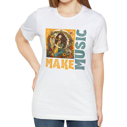 Harpist T-shirt, Harp Player