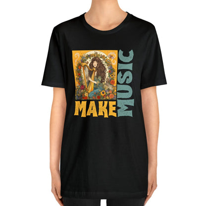 Harpist T-shirt, Harp Player