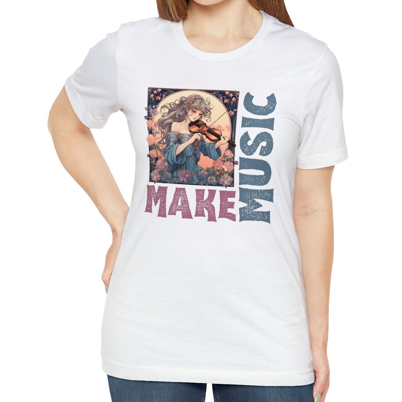 Violin Player Make Music Shirt