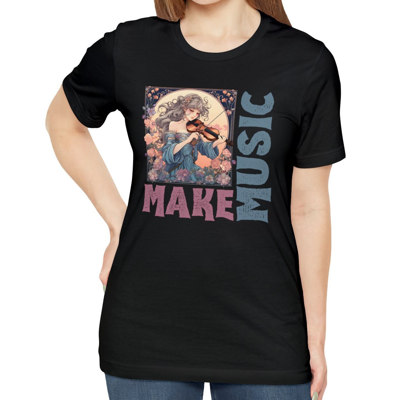 Violin Player Make Music Shirt