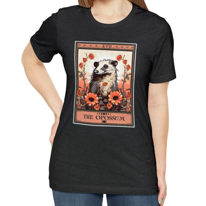 Opossum Tarot Card Shirt