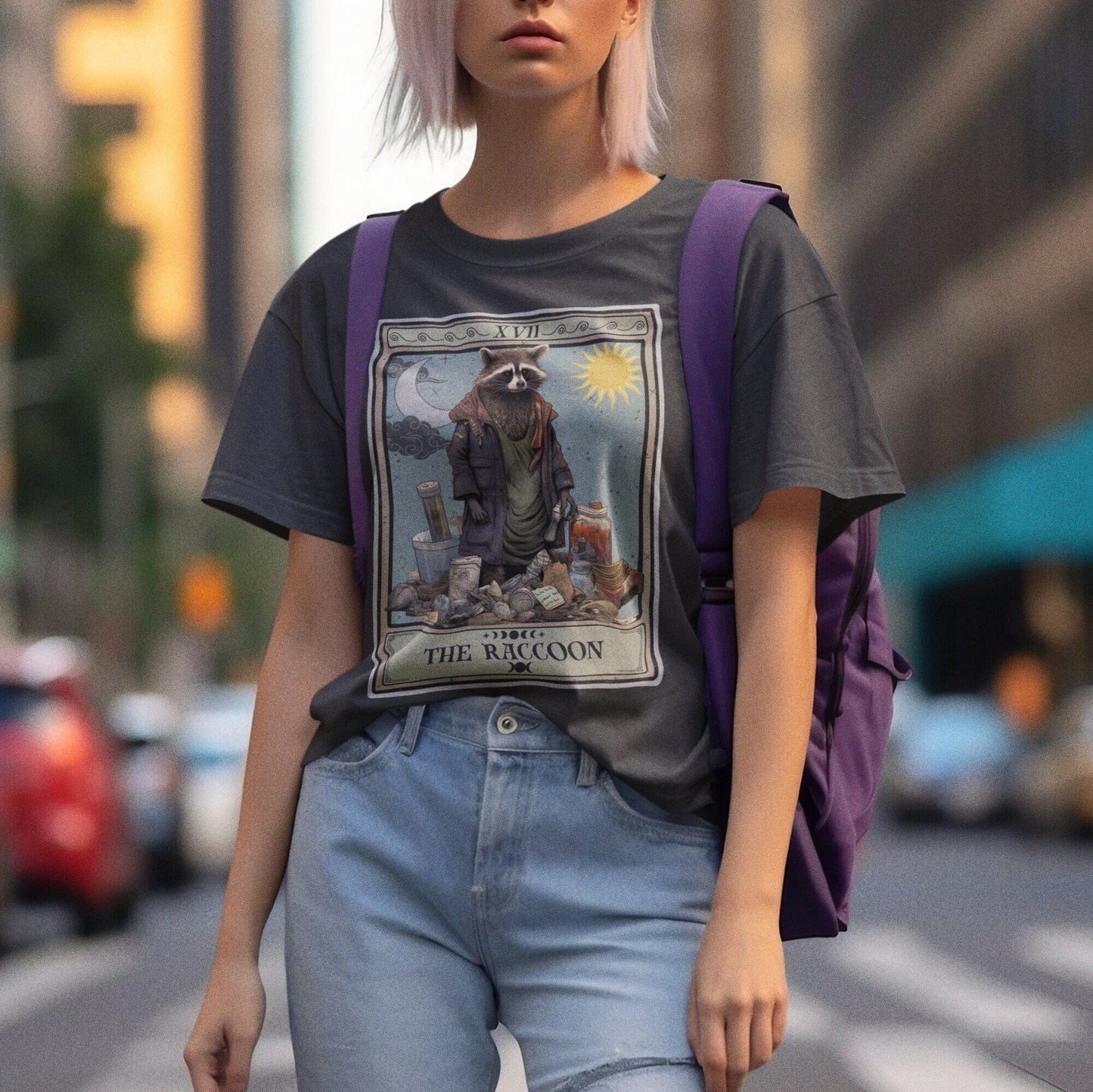 The Raccoon Tarot Card Shirt