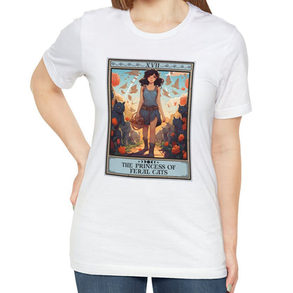 The Princess of Feral Cats Tarot Card Shirt, Feral Cat