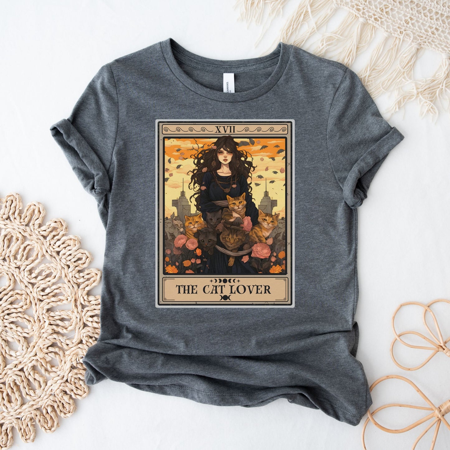 The Cat Lover Tarot Card Shirt