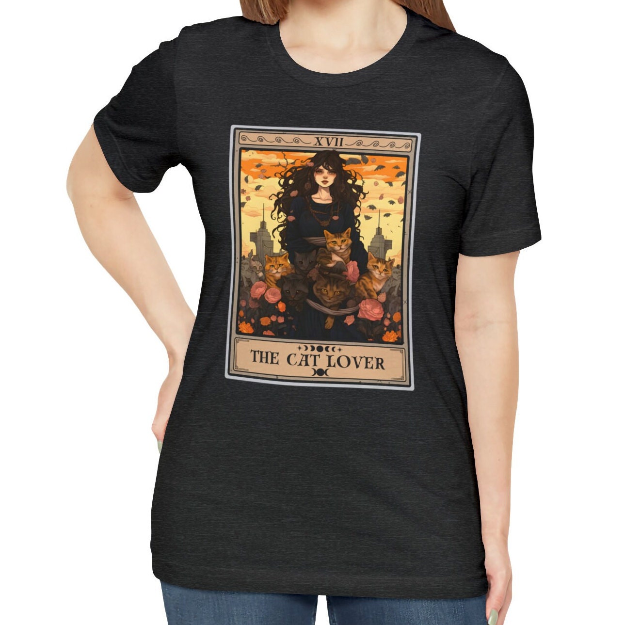 The Cat Lover Tarot Card Shirt