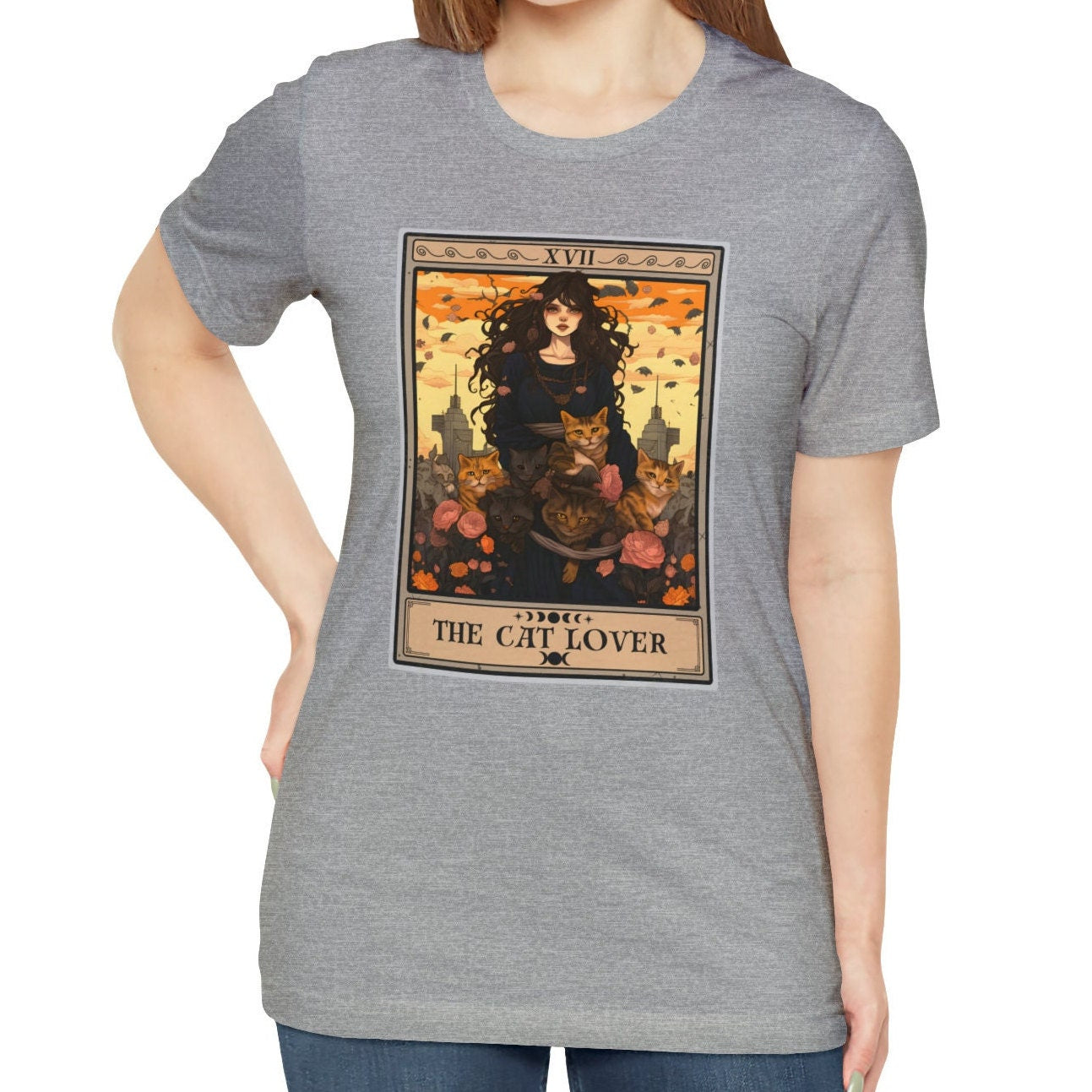 The Cat Lover Tarot Card Shirt