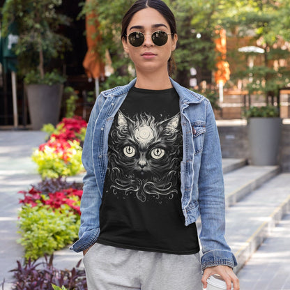 Black Cat Psychic Shirt