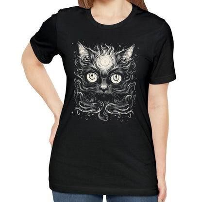 Black Cat Psychic Shirt