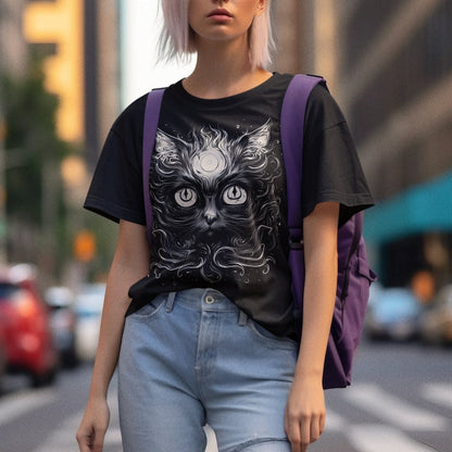 Black Cat Psychic Shirt