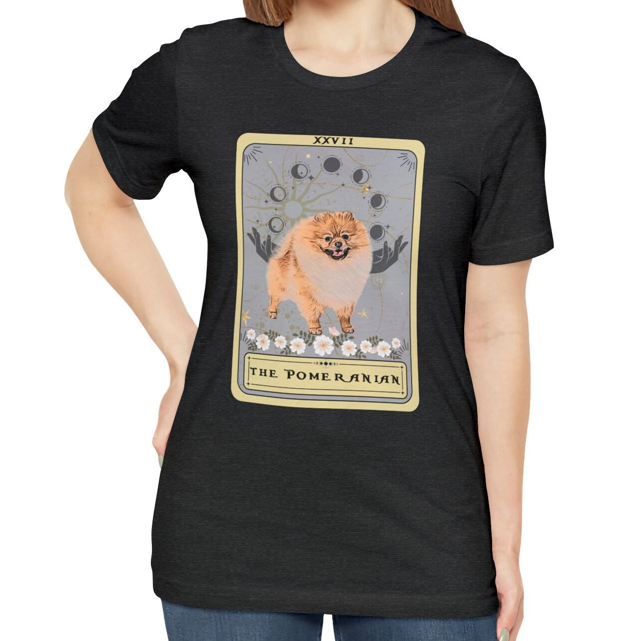 The Pomeranian Tarot Card Dog Shirt