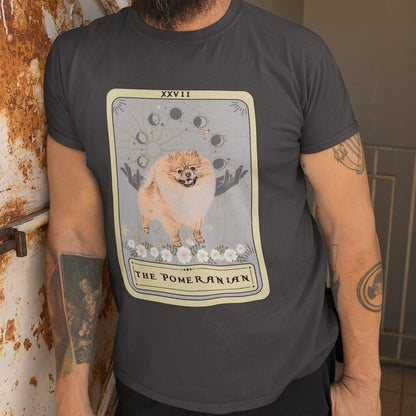 The Pomeranian Tarot Card Dog Shirt