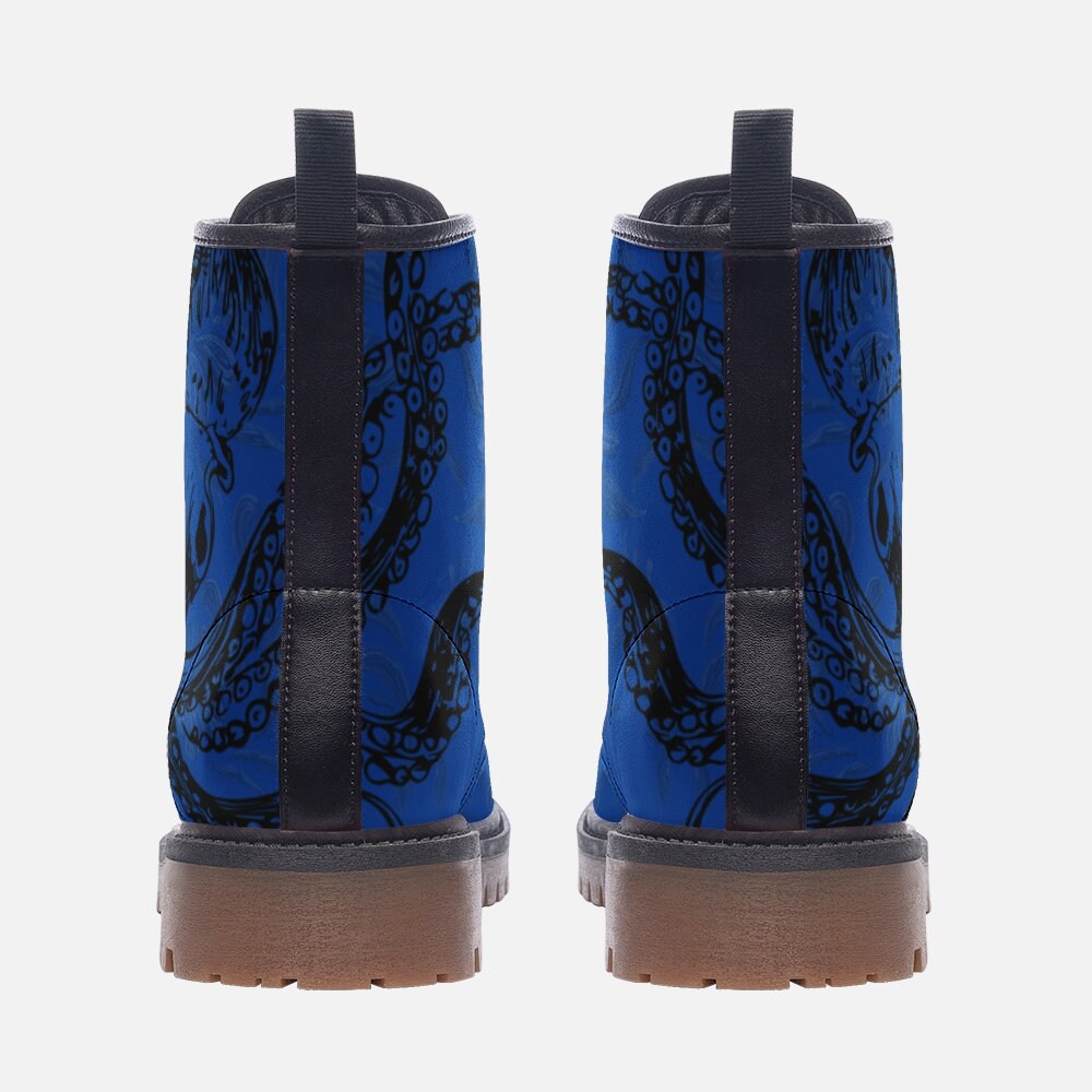 Octopus Boots Blue