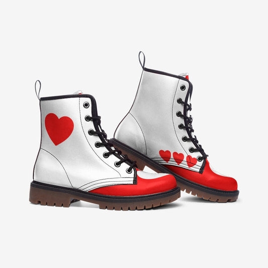 Poker Boots Red Ace Of Hearts