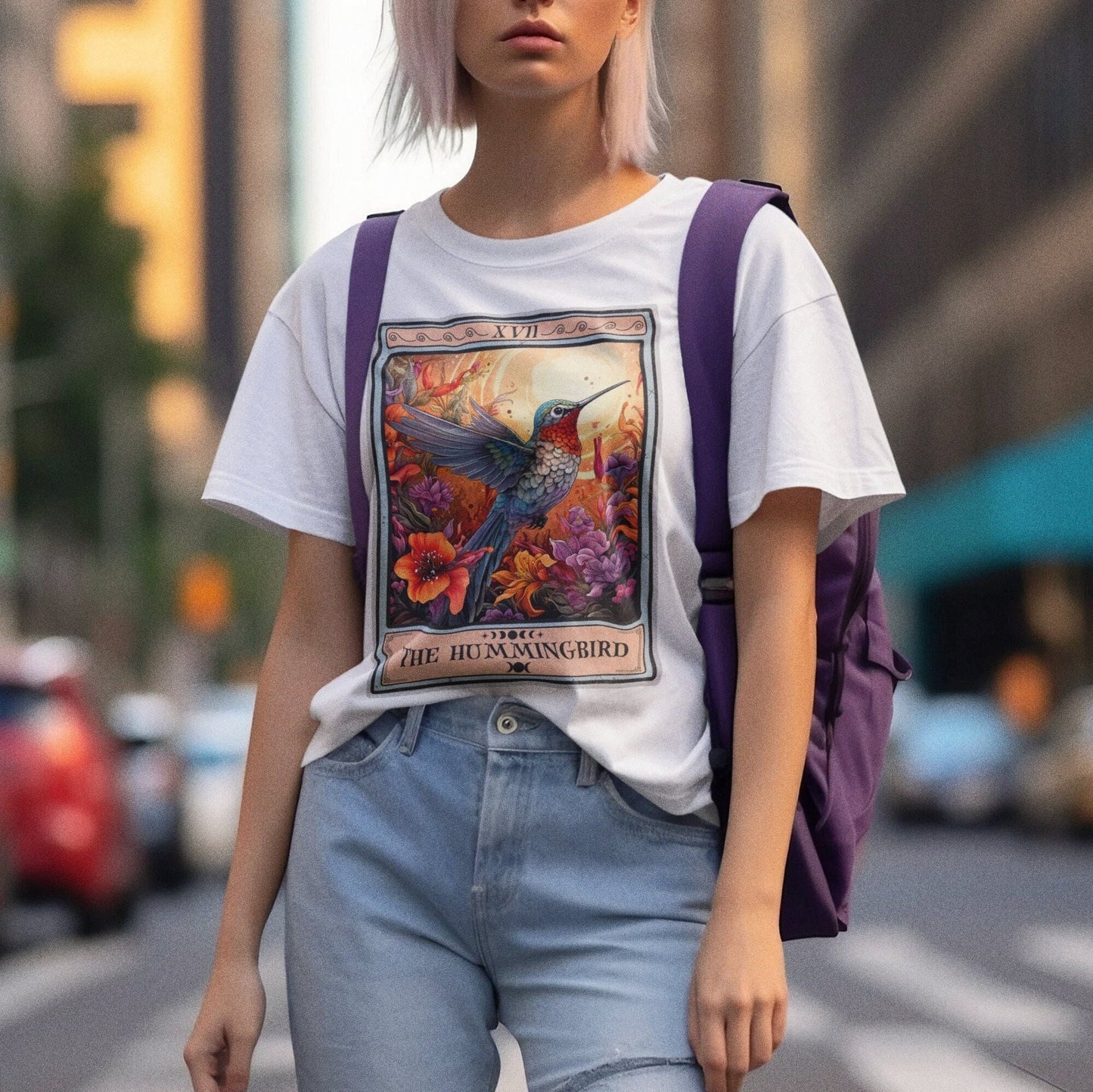 The Hummingbird Tarot Card Shirt Bird Lover