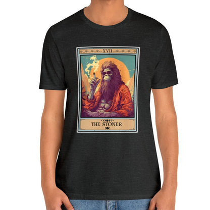 Stoner Bigfoot Tarot Card Shirt