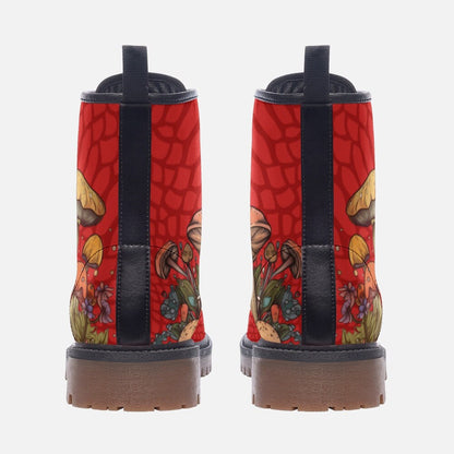 Mushroom Red Boots