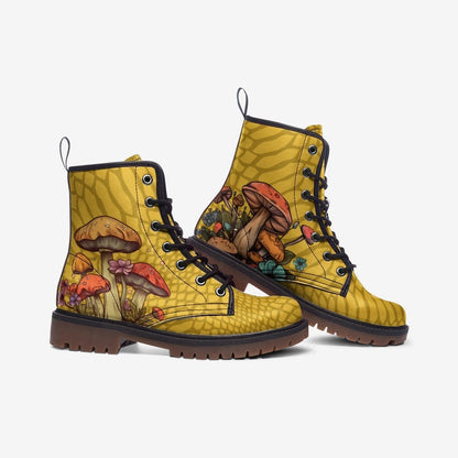 Mushroom Yellow Boots