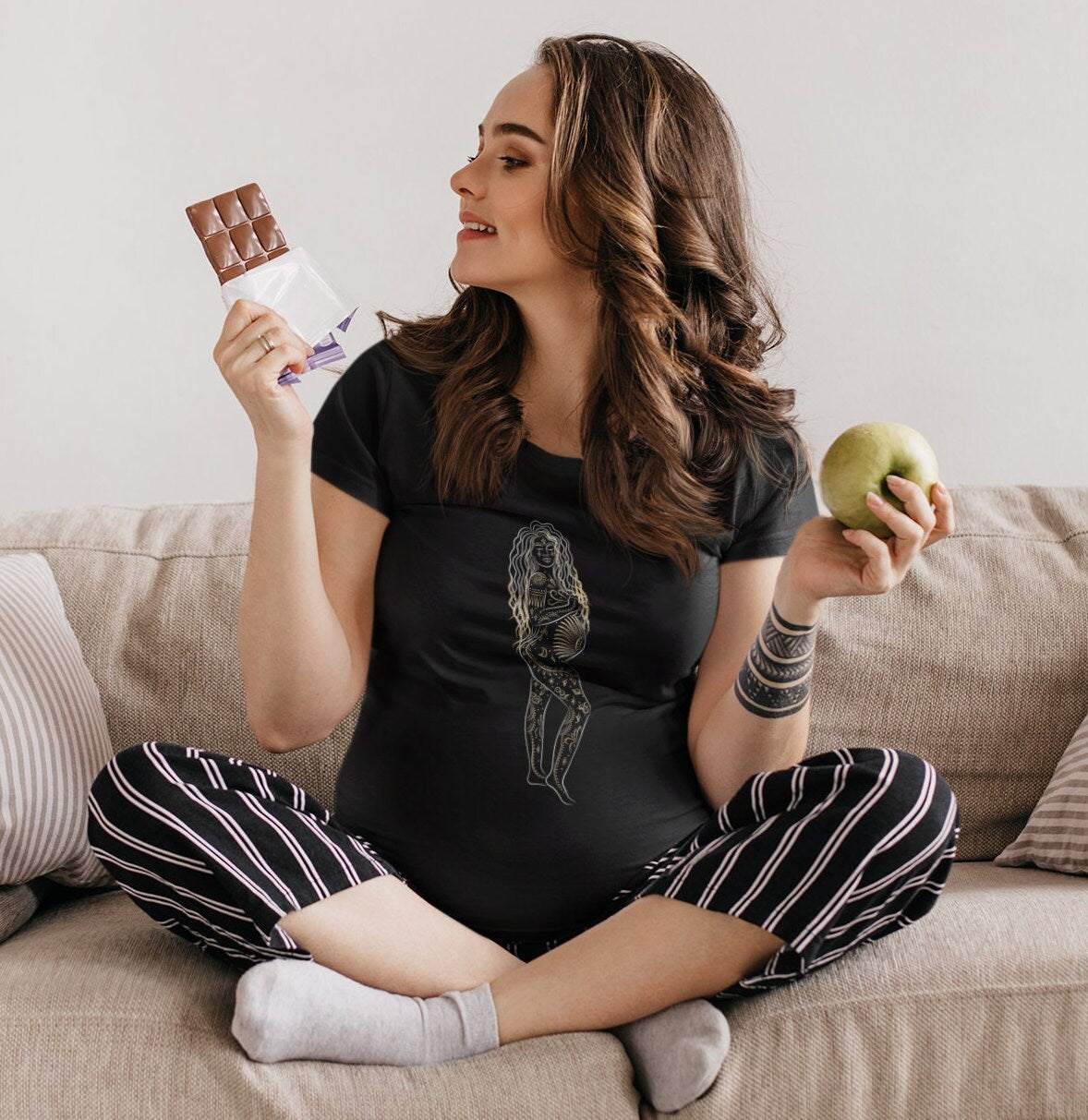 Mystical Pregnant Woman Shirt