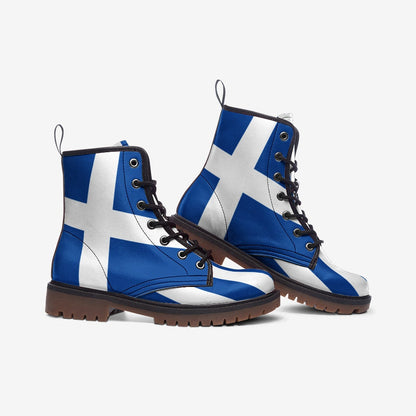 Greek Flag Boots