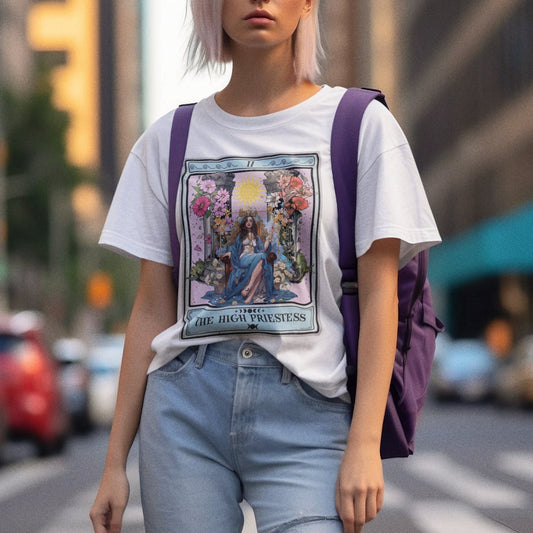 The High Priestess Tarot Card Shirt