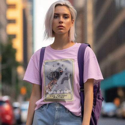 The Tattooist Tarot Card Shirt