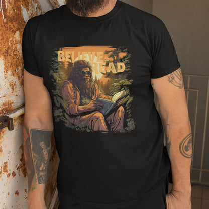 Bigfoot Reading Shirt